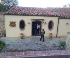 Esterno dell'agriturismo per ricevimento di matrimonio A Rametta