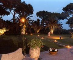 Giardino della location di nozze