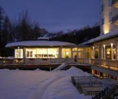 Esterno del ristorante per il ricevimento di matrimonio