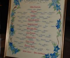 Arti Calligrafiche - Tableau per matrimoni a Roma