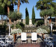 Plenilunio alla Fortezza - Cerimonia di nozze in giardino