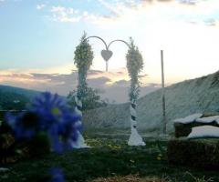 Cerimonia di matrimonio in giardino - Agriturismo Al Regio Tratturo a Pescara