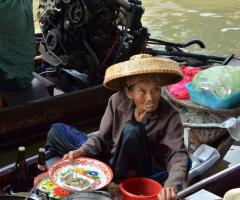 Mercato galleggiante di Damnernsaduak - Thailandia - Album You and Destination