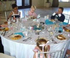 Intrattenimento al tavolo dei bambini