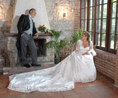 Operaeventi Multimedia Fotografi - Sposi in posa nella location