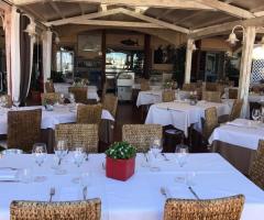 Ristorante Aquamarina - La sala esterna