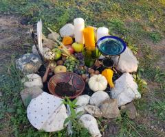 Francesca Pedrigi Celebrante - Altare autunnale