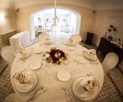 allestimento tavolo personalizzato