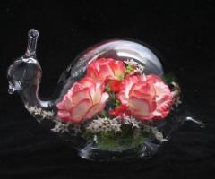 Bomboniera di matrimonio - Lumaca in vetro soffiato