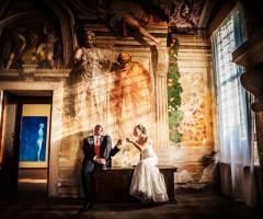Romantico brindisi in villa-Luca Fabbian Wedding Photography