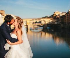 Laura Barbera Fotografo - Sposi con vista sull'Arno