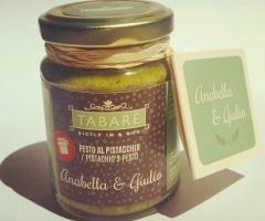 Tabarè Sicily in a Box - Vasetto personalizzato con nome sposi