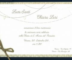 Partecipazione di nozze