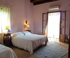 Camera da letto per prima notte di nozze presso l'agriturismo Masseria Susafa