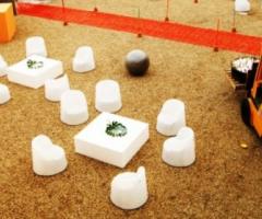 Allestimento per il ricevimento di nozze