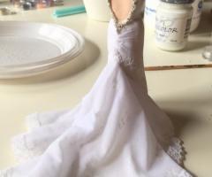 Cake Topper - Sposa in lavorazione