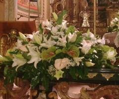 Fiori per la cerimonia nuziale