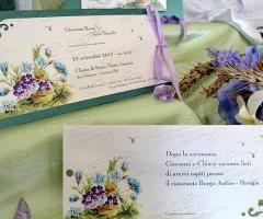 Partecipazione nozze - Linea Sara - Tandem Creazioni