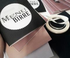 Bwhite Agency - Esempio menù