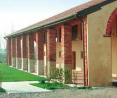 Portico della villa per il matrimonio