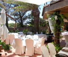 allestimento all'aperto