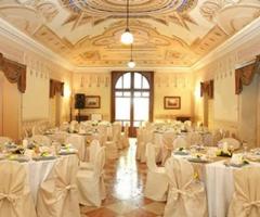 Tavoli per il ricevimento di matrimonio