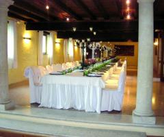 Villa San Biagio - La sala interna per il ricevimento di nozze