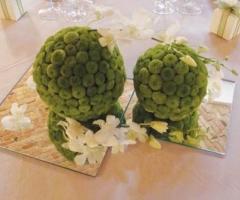 Addobbo per la cena di nozze