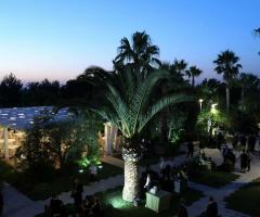 Giardino con gazebo del Parco dei Pini