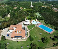 Vista dall'alto del Ristorante Picoverde