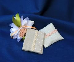 Bomboniera cuscino profumato alla lavanda