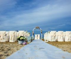 Ristorante Acquapazza - Cerimonia di matrimonio all'aperto