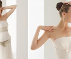 Abito da sposa della collezione Rosa Clarà