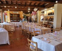 Sala interna per il ricevimento di matrimonio