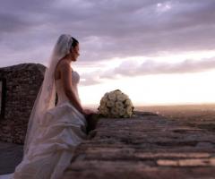 Sposa al tramonto
