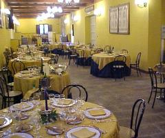 Sala ristorante di Villa Martorana Genuardi