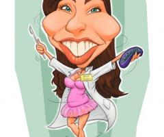 Sbrò - Caricature per la laurea