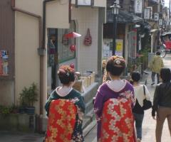 Anastasia Padoan CartOrange - In Giappone, le geishe