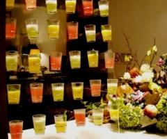 Allestimento per il banchetto di nozze