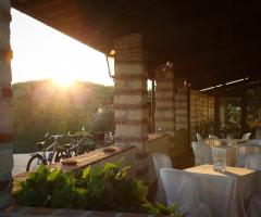 Portico della location di nozze