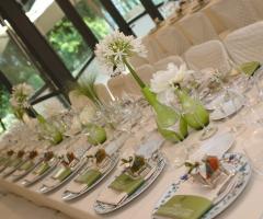 Tavolo imperiale per il matrimonio