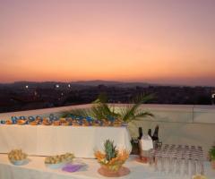 Buffet di matrimonio in terrazza - Hotel Duchi della Rovere