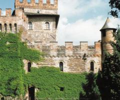 Vista del castello per matrimonio