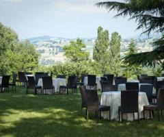 Ricevimento in giardino