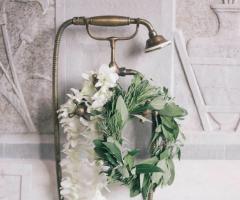 Hotel Ville sull'Arno - Decorazioni nella doccia