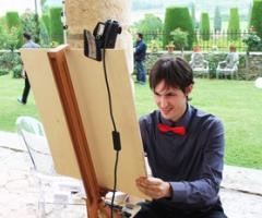 Sbrò - Il caricaturista all'opera