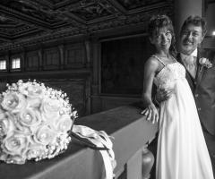 MaxLisi photographer - Gli sposi nel Salone dei 500 Palazzo Vecchio