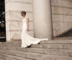 Acconciatura per il matrimonio da diva - Abito Cloy - Foto Tania Alineri