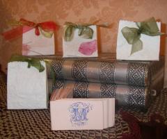 Sacchettini e partecipazioni in carta di riso