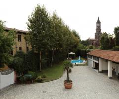 Vista sull'Abbazia di Chiaravalle